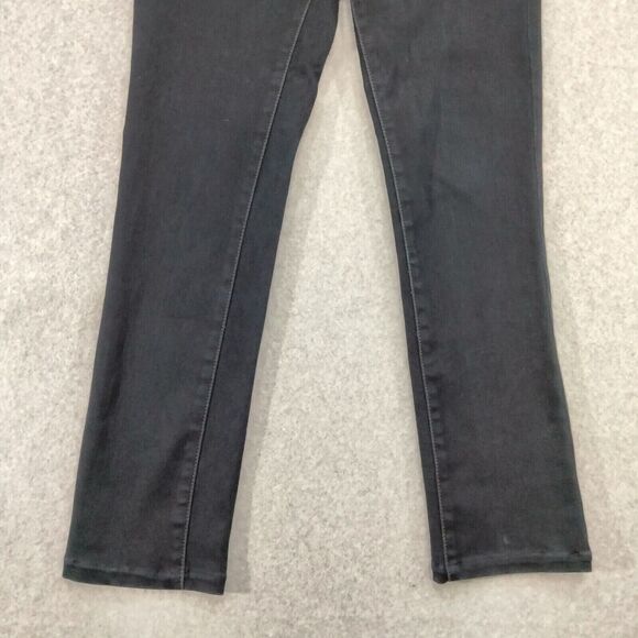 NYDJ Legging Jeans Womens Size 4 Blue Dark Wash Lift Tuck Mid Rise Stretch - Picture 3 of 13